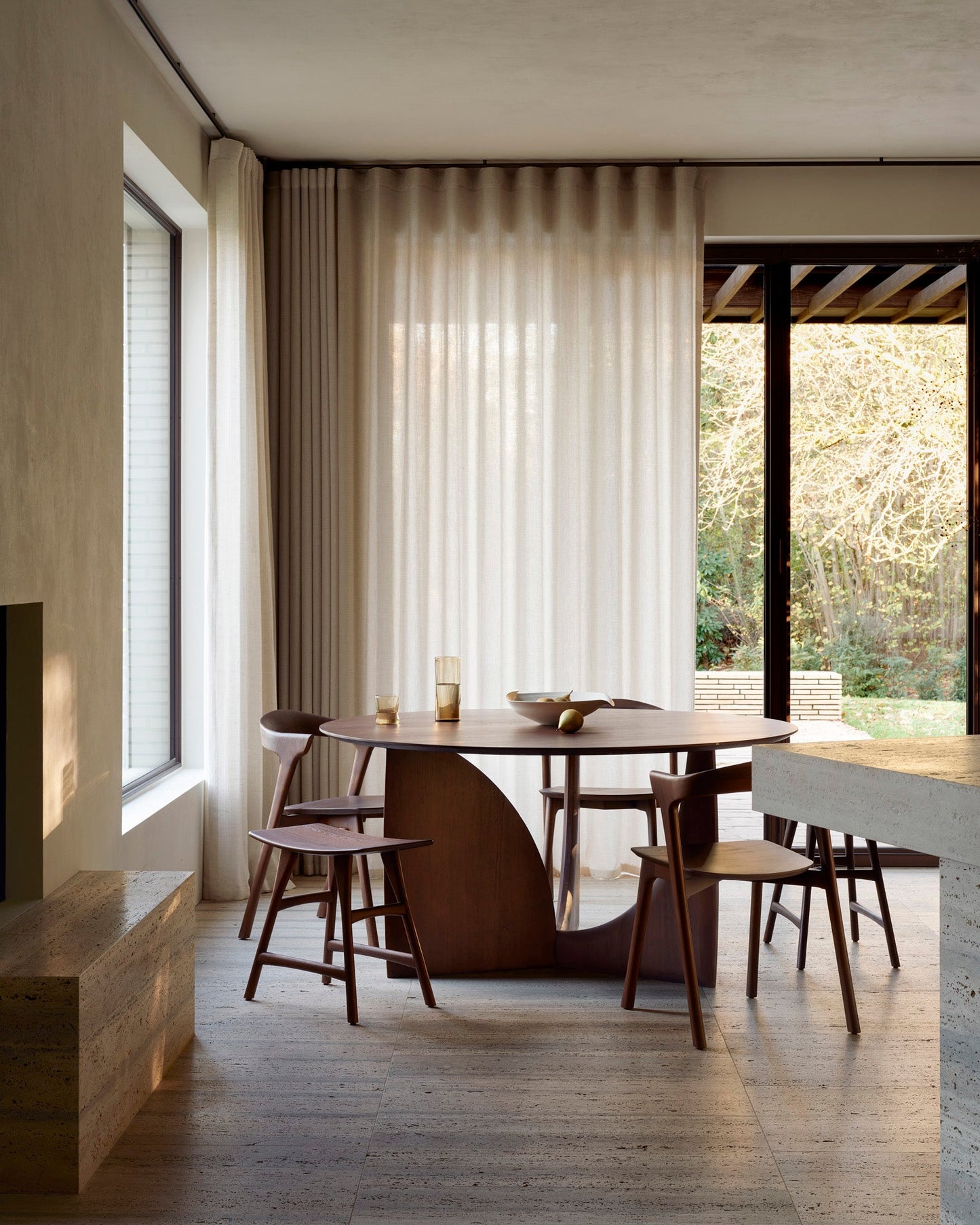 Geometric Dining Table Round