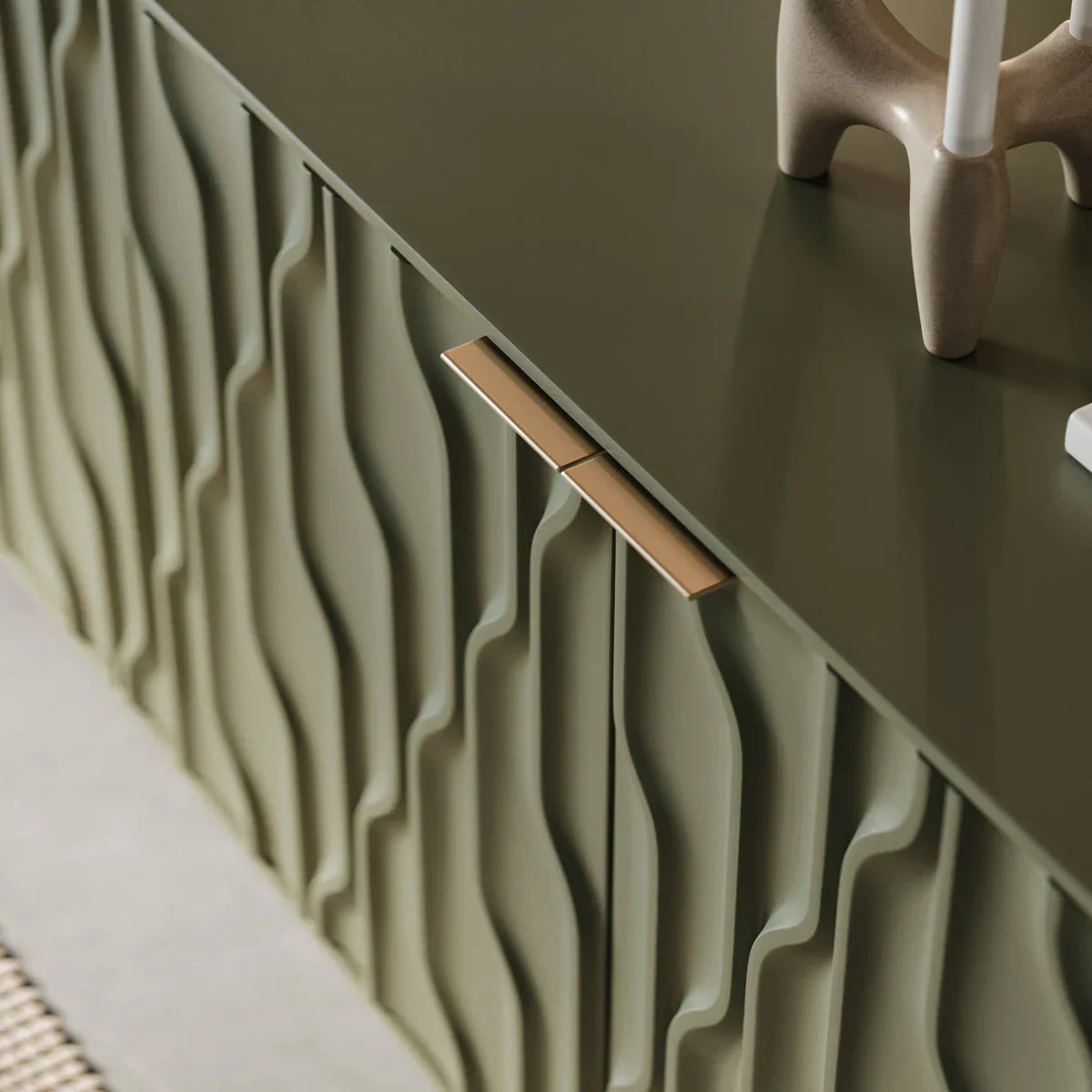 BDI Mesa 7639 4-Door Credenza