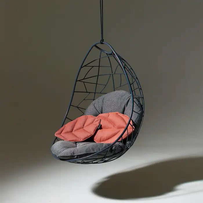 Nest Egg Hanging Swing Chair in Black