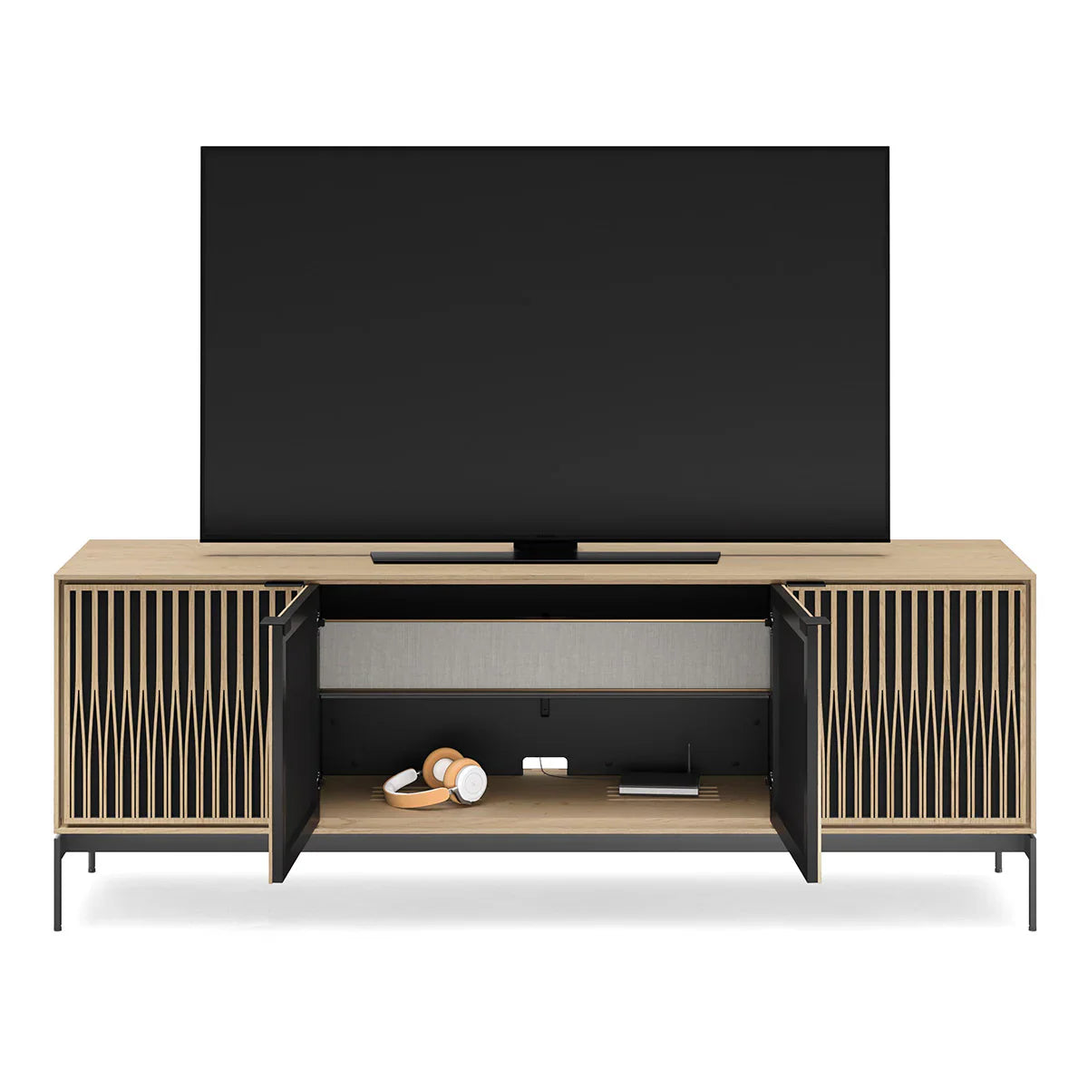 Elements 8709 Tune Media Cabinet with Console Base