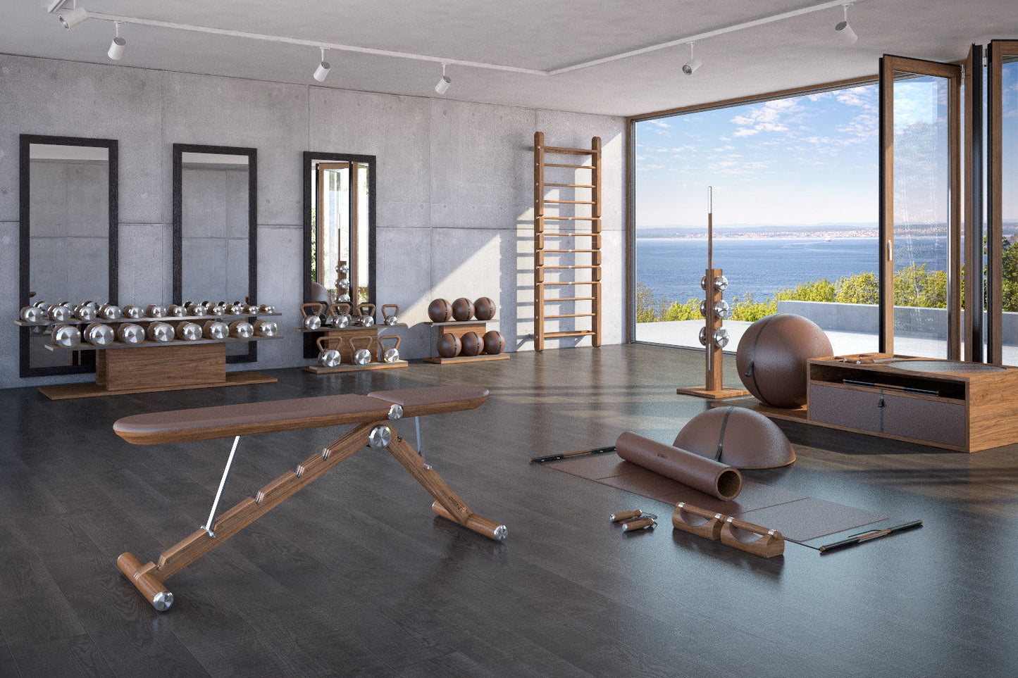 SCALA Basic Wall Bar System