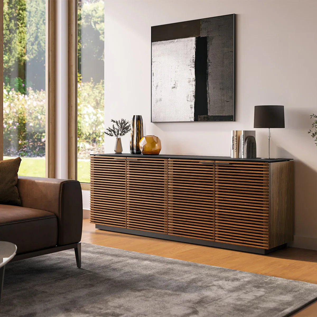 BDI Corridor 8109 4-Door Storage Credenza