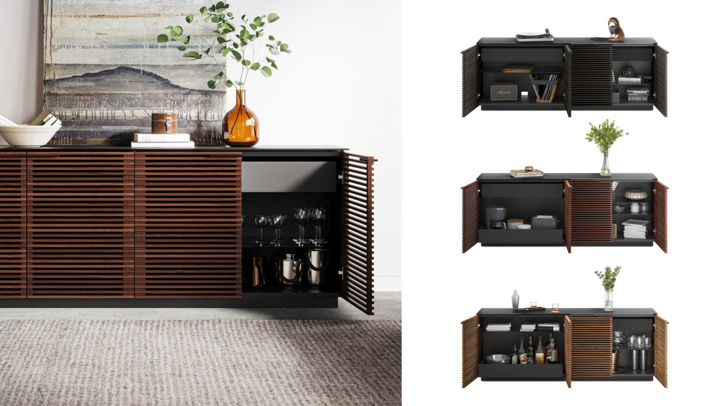 BDI Corridor 8109 4-Door Storage Credenza
