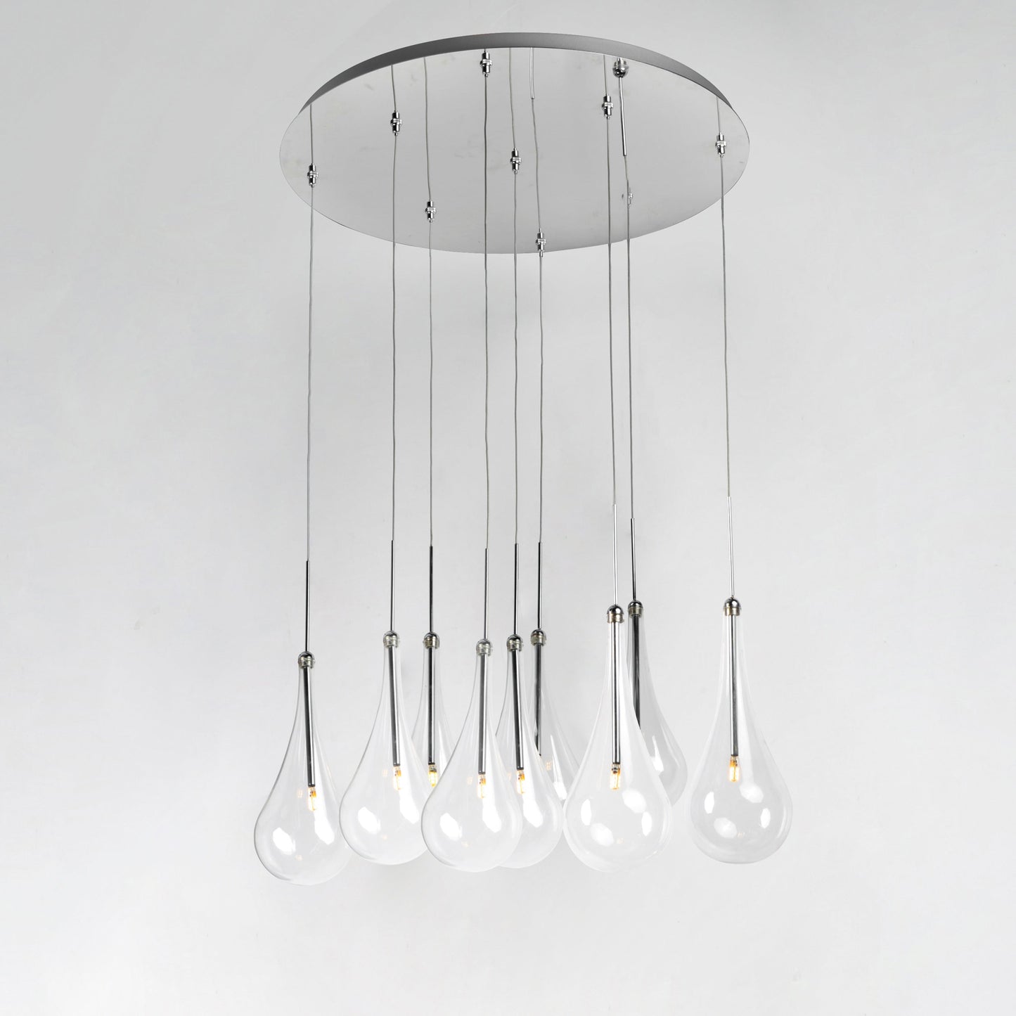 LARMES 9-LIGHT PENDANT ROUND