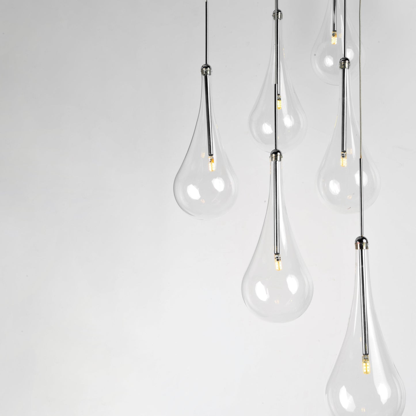 LARMES 9-LIGHT PENDANT ROUND