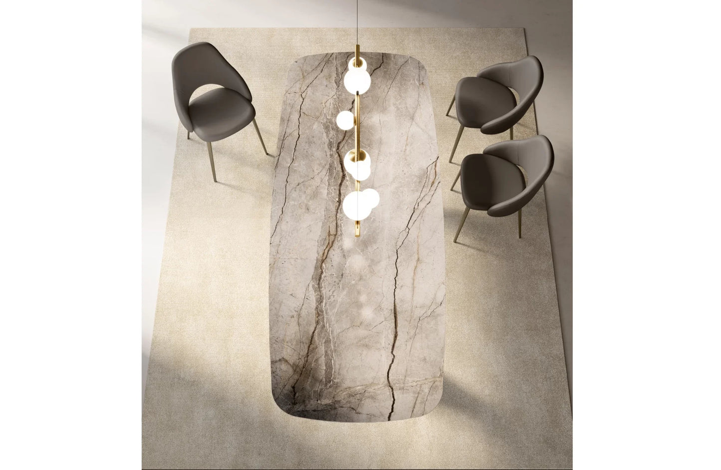 ALISEI CERAMIC TOP DINING TABLE