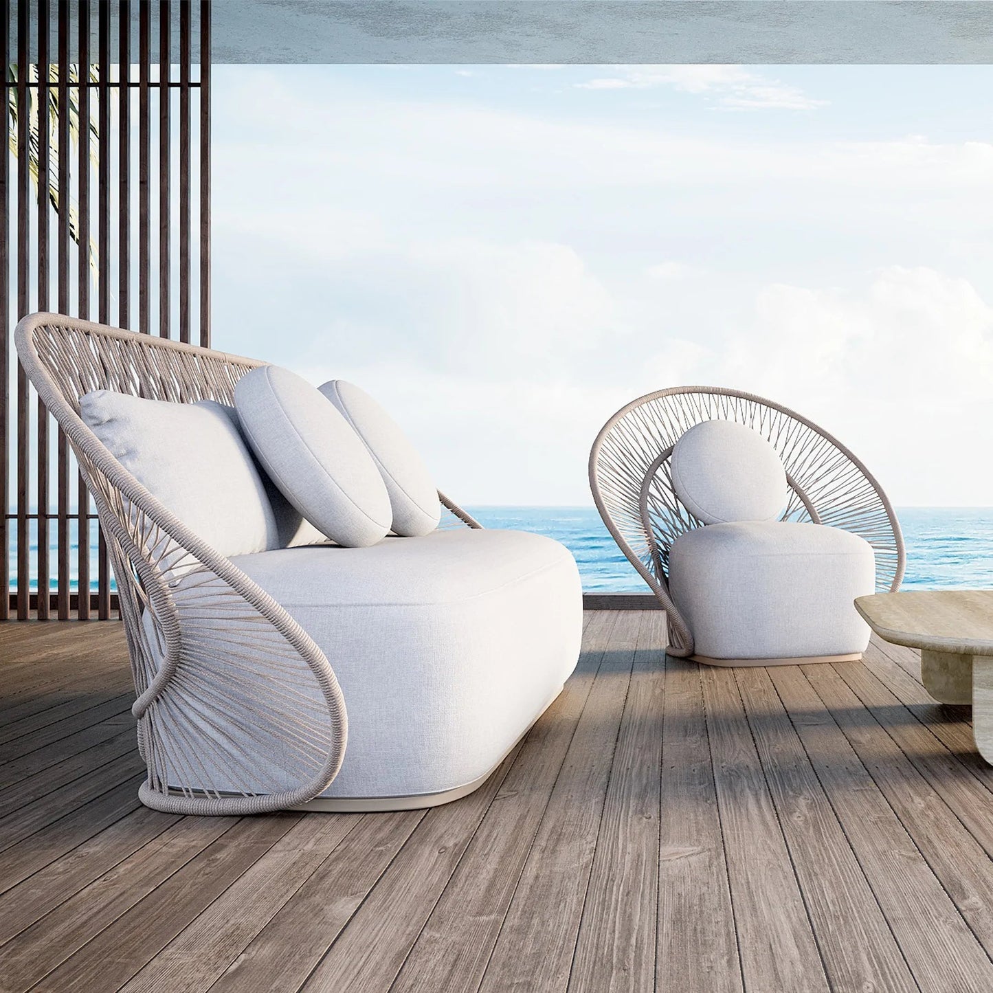 MAUI HIGH-BACK DINING CHAIR