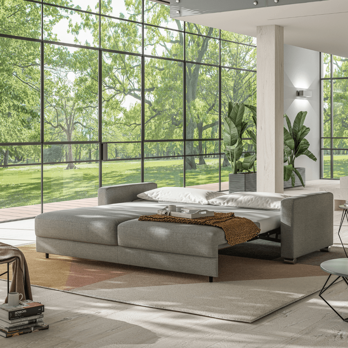 Hampton Queen Size Loveseat Sleeper