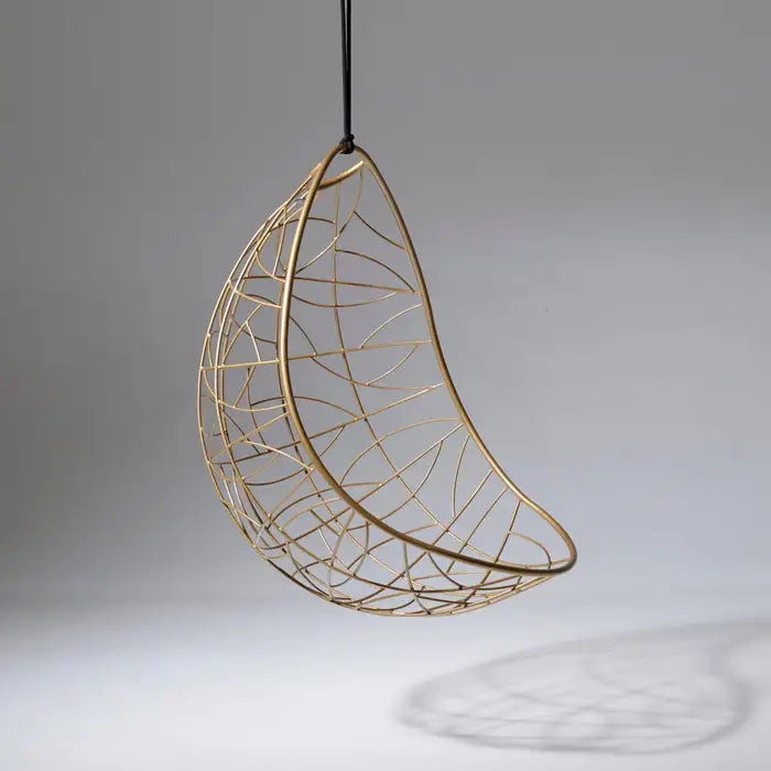 Nest Egg Hanging Swing Chair in Gold