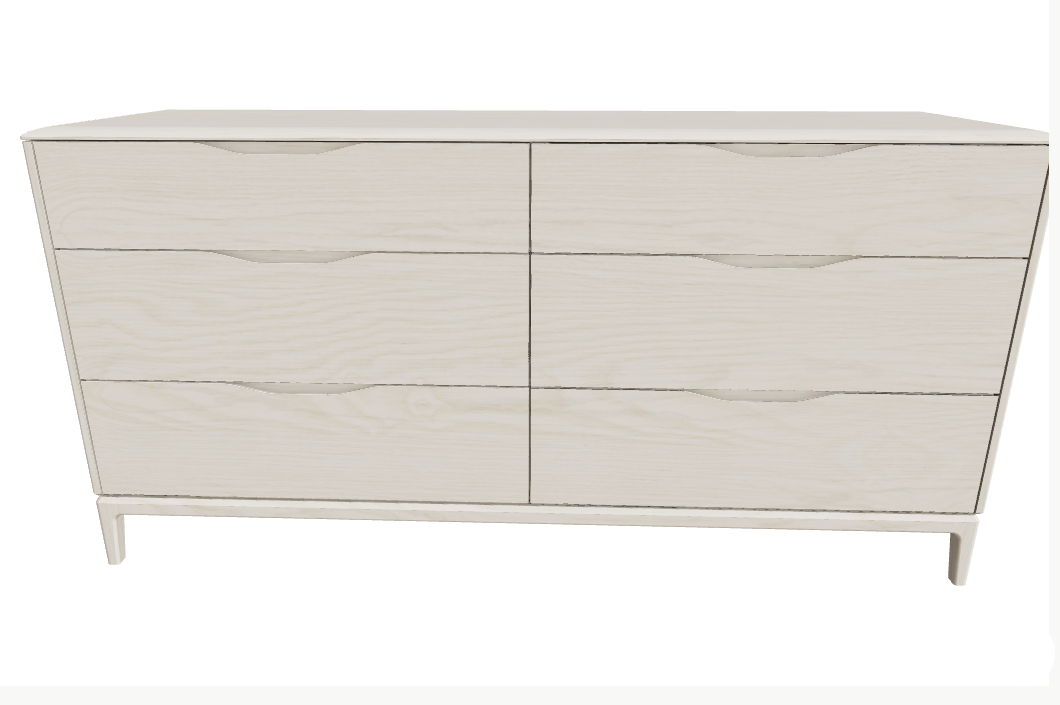 River 6 Drawer dresser