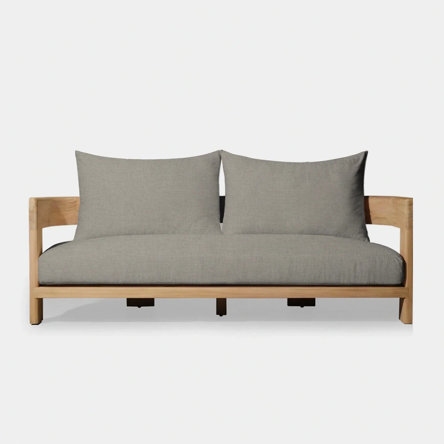 VICTORIA TEAK 2 SEAT SOFA