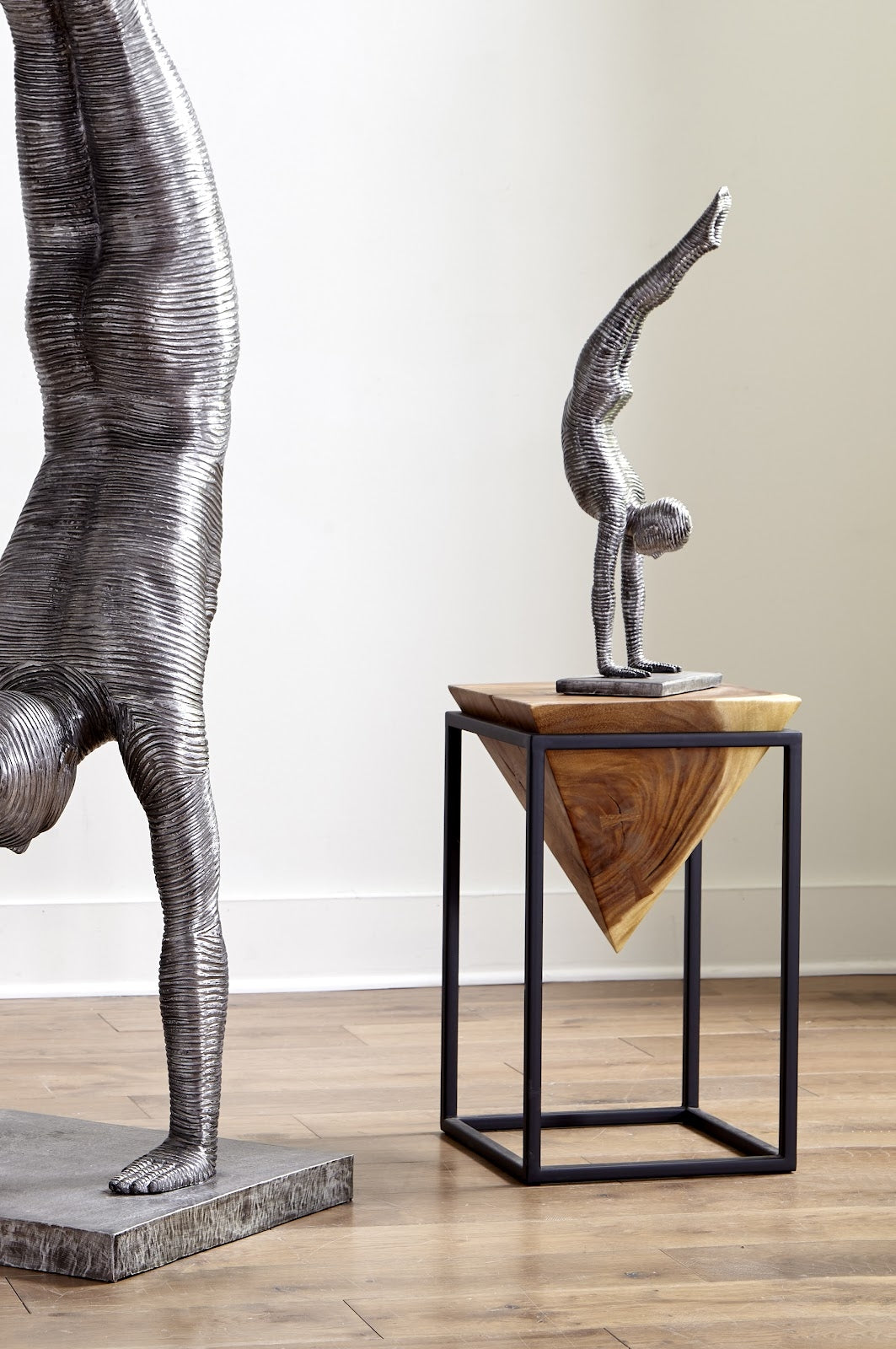 Handstand Sculpture, Aluminum Large