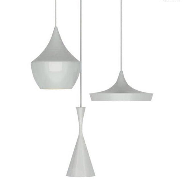 Lampada a sospensione a LED rotonda Beat Trio con luce multipla