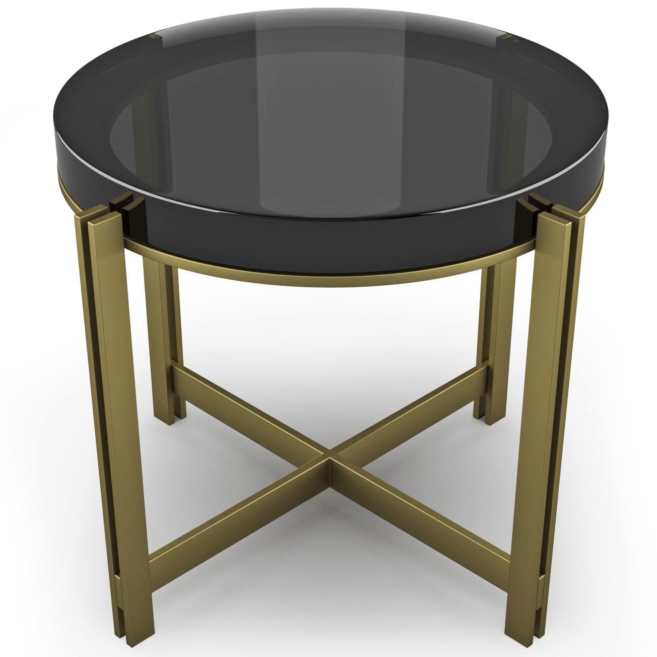 Black Candy Round Coffee Table