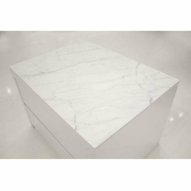 Blanche Three-Drawer Night Table