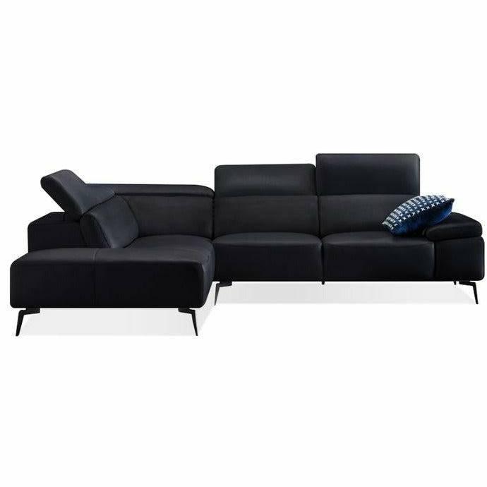 CAMELLO LEATHER SECTIONAL