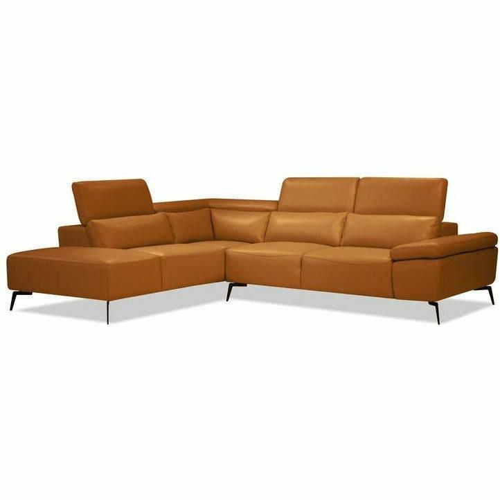 CAMELLO LEATHER SECTIONAL