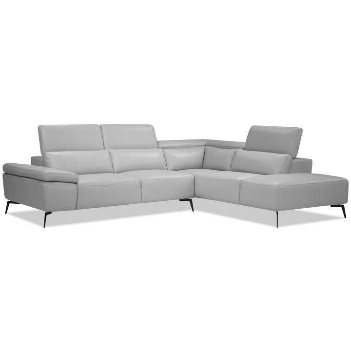 CAMELLO LEATHER SECTIONAL