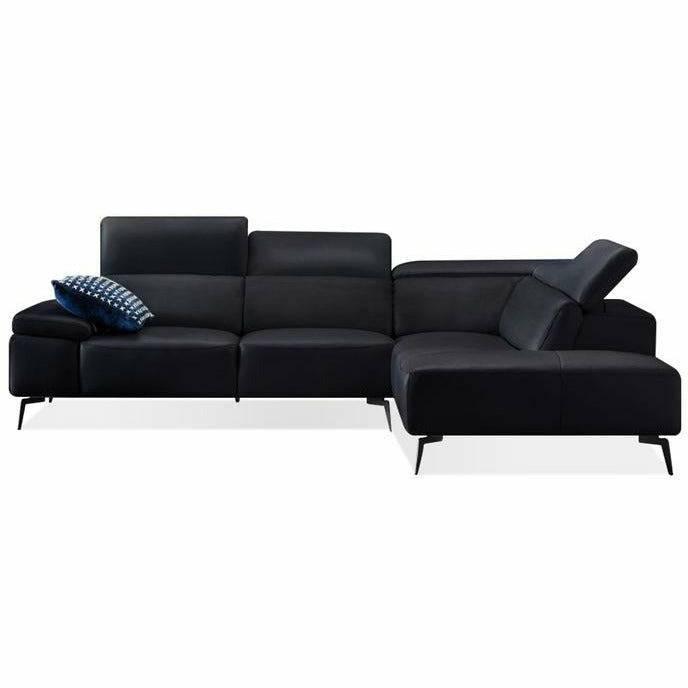 CAMELLO LEATHER SECTIONAL