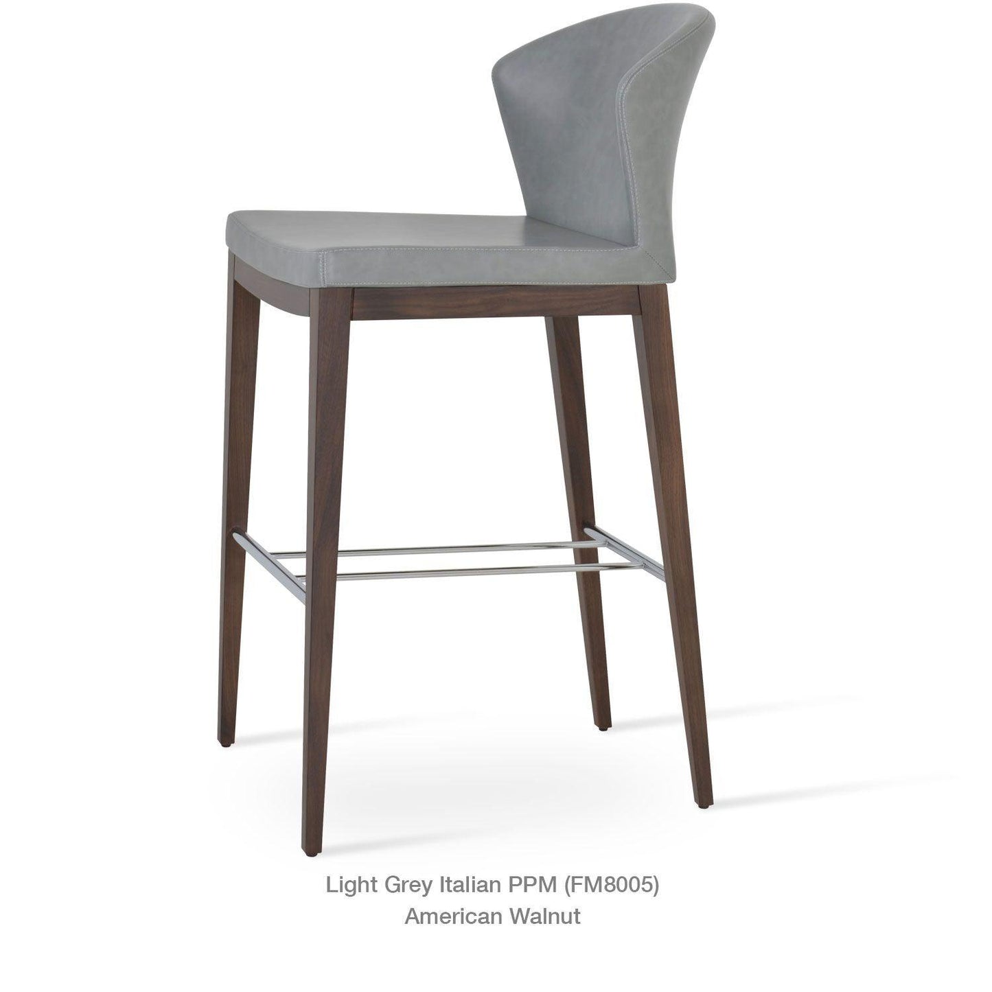 CAPRI WOOD LOW BACK STOOL