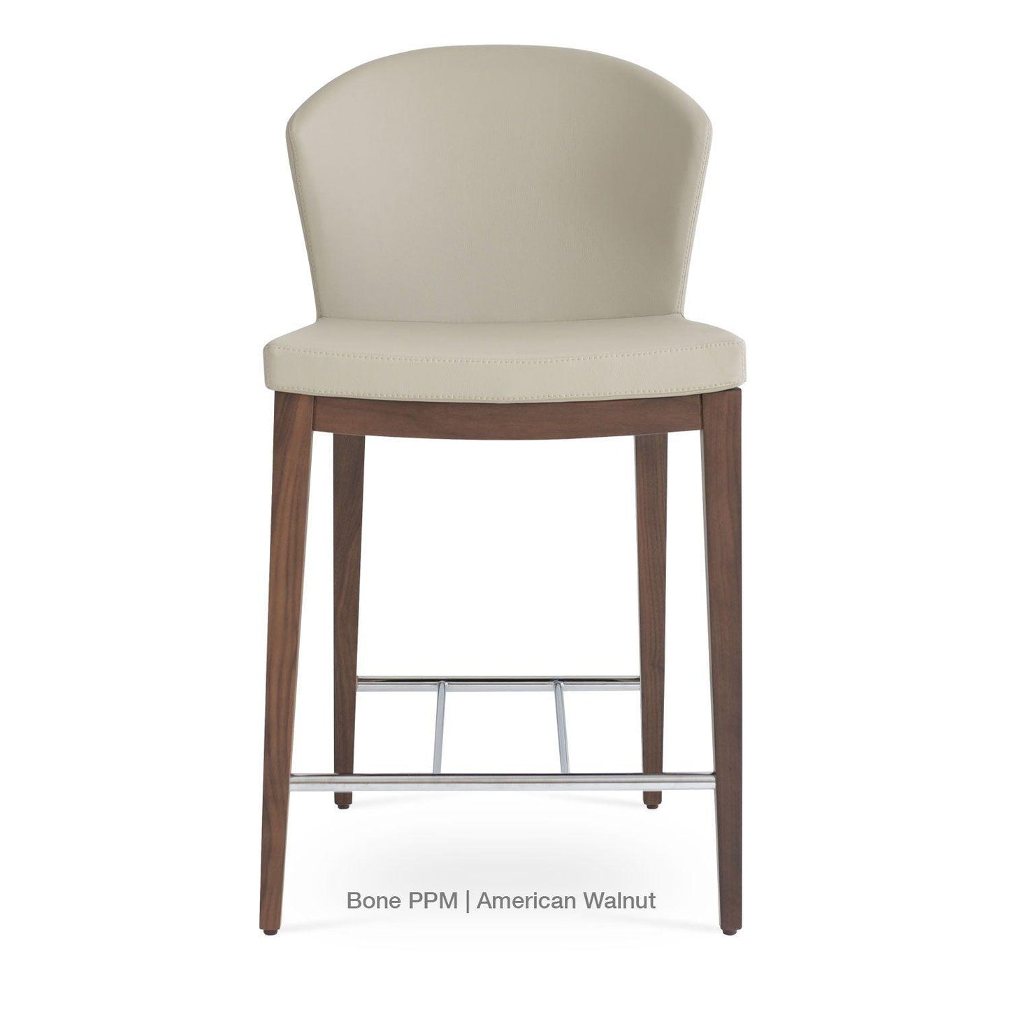 CAPRI WOOD LOW BACK STOOL