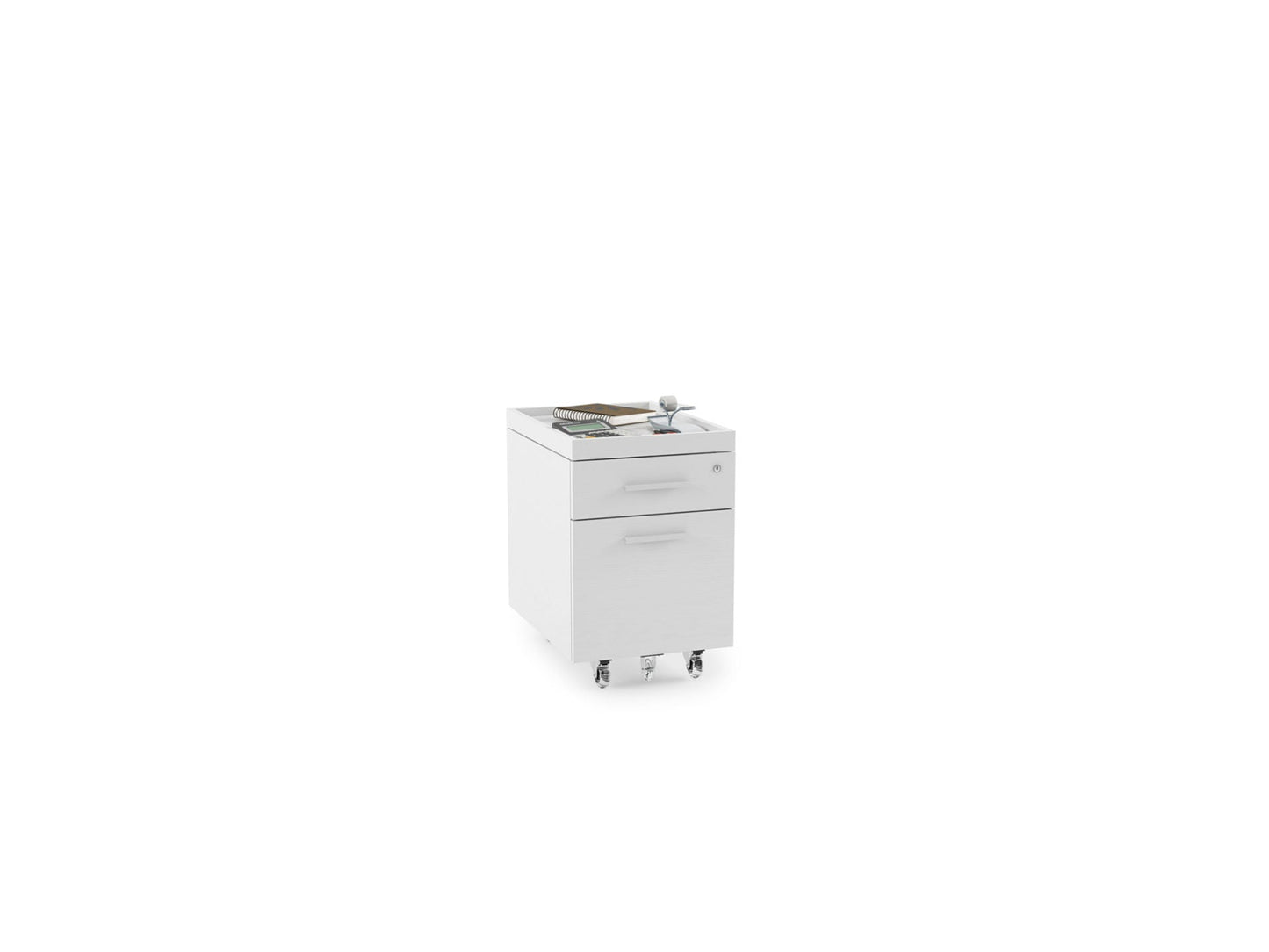Centro Mobile Two Drawer Pedestal 6407