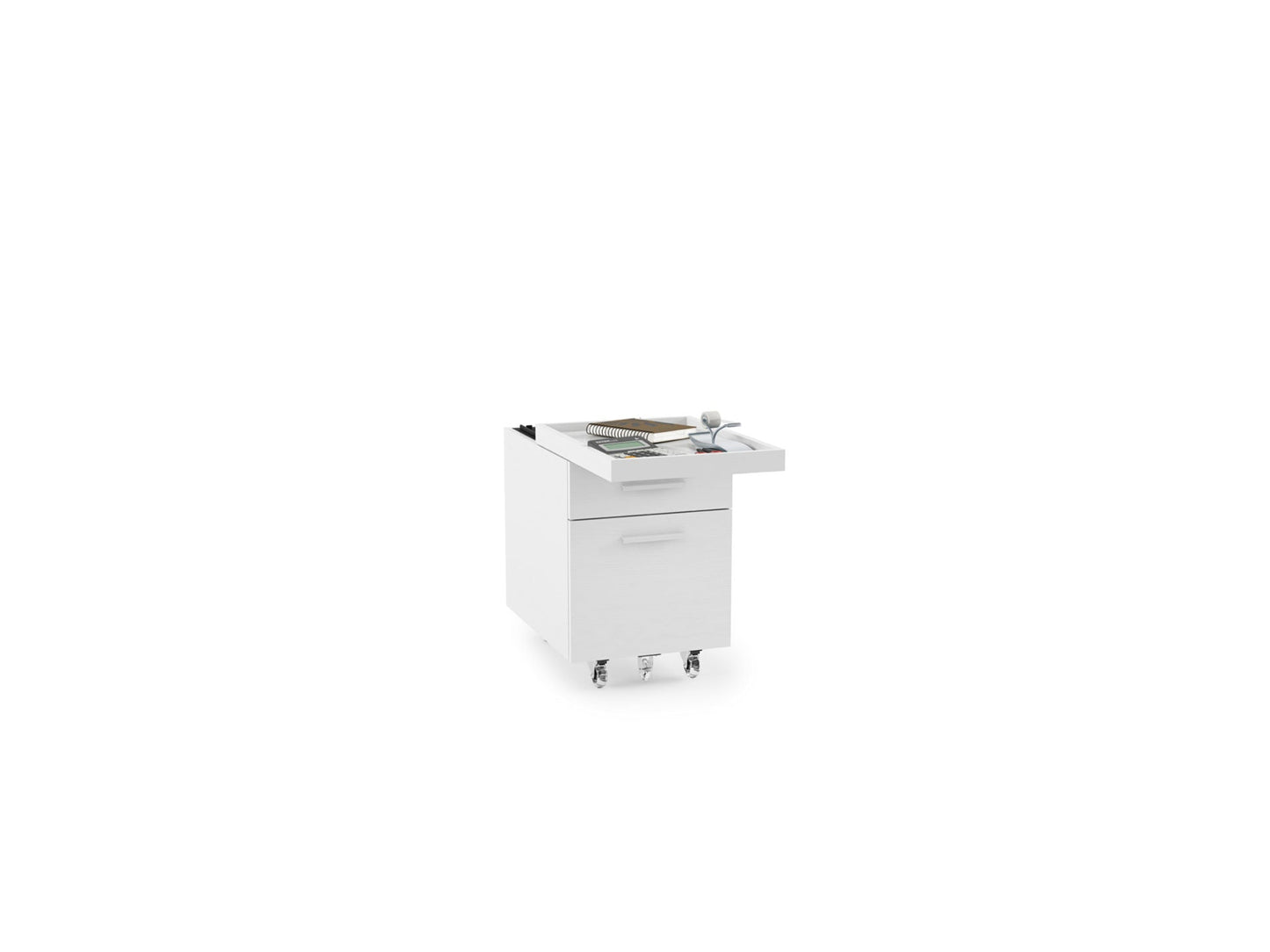 Centro Mobile Two Drawer Pedestal 6407