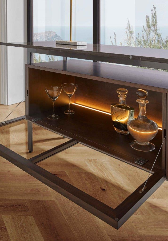 Chicago Glass Doors Sideboard