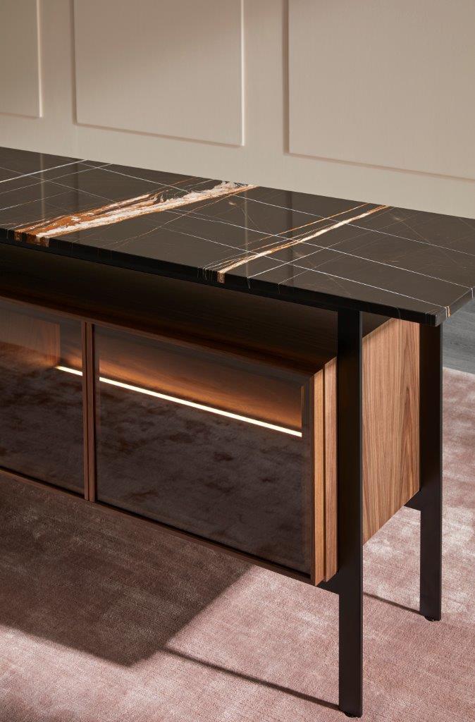 Chicago Glass Doors Sideboard