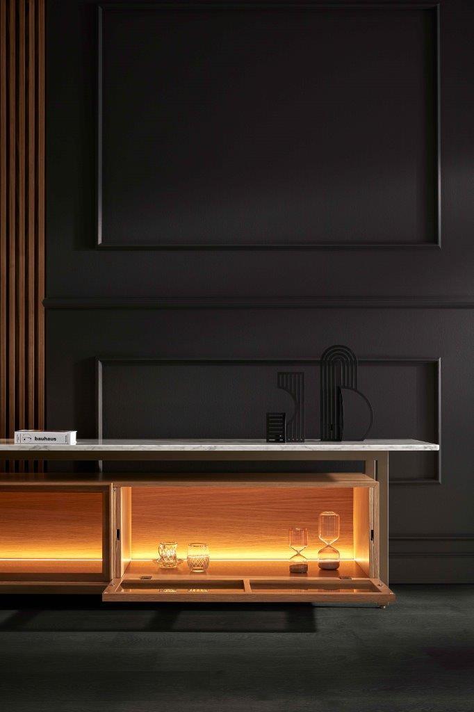 Chicago Glass Doors Sideboard