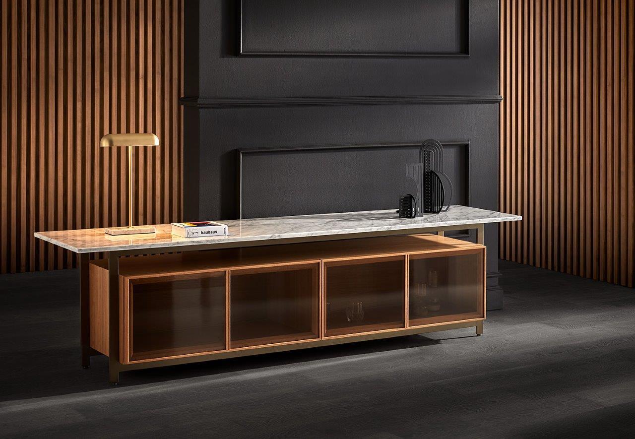 Chicago Glass Doors Sideboard