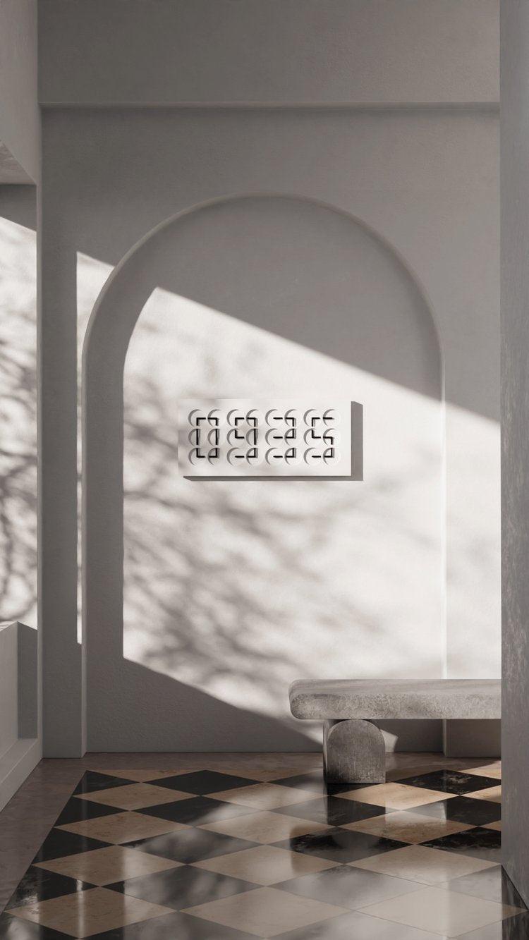 Clockclock 24 White