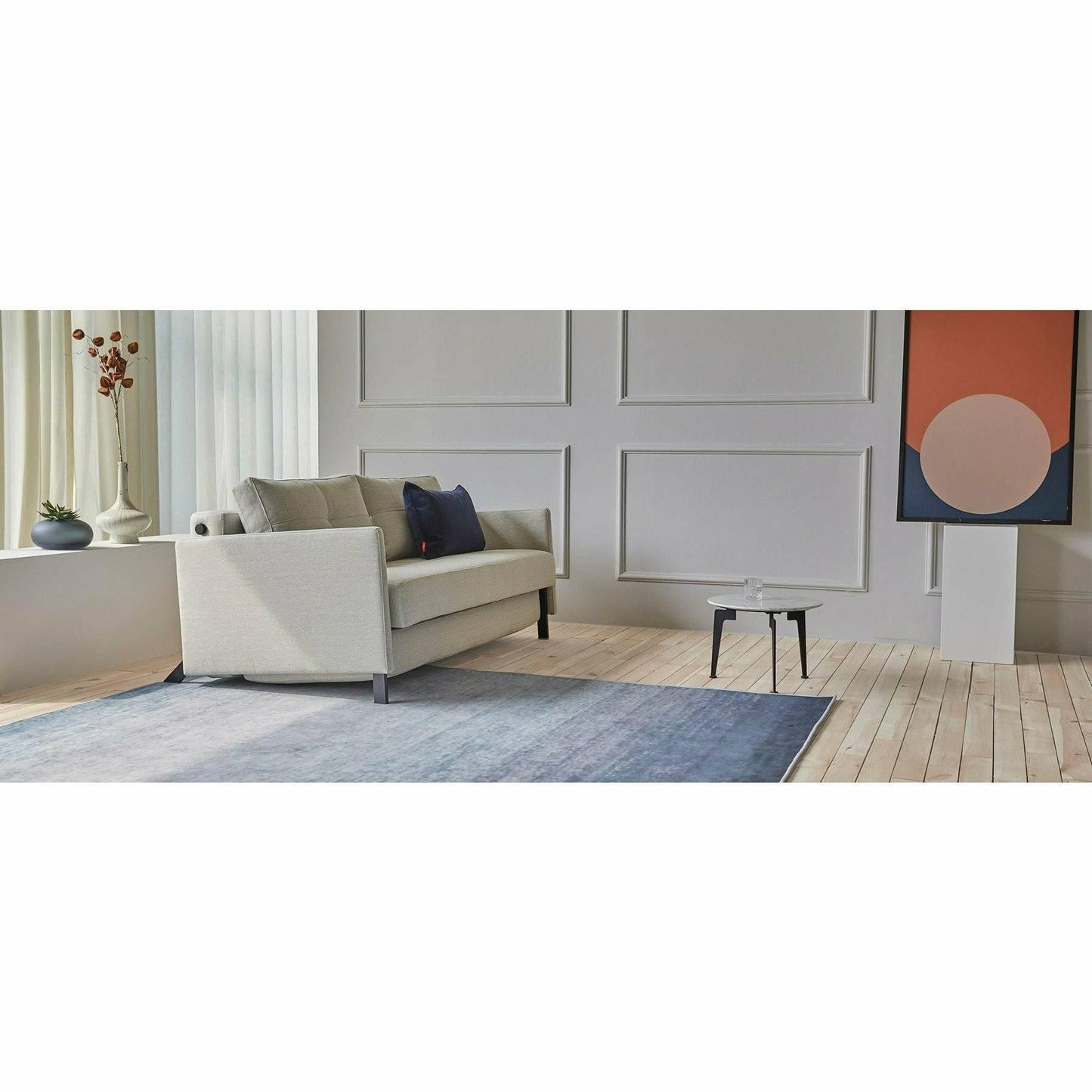 Cubed Sofa Bed with Arms