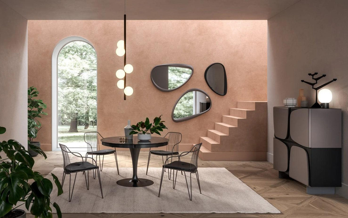 Eclipse Dining Table By Ozzio