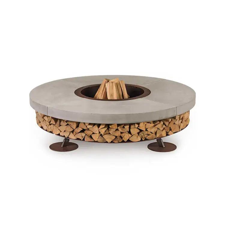Ercole Concrete Fire Pit By