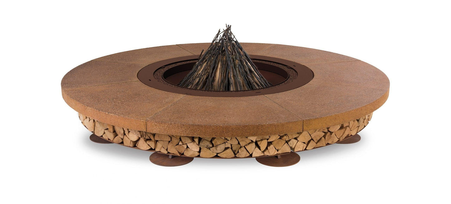 Ercole Concrete Fire Pit By