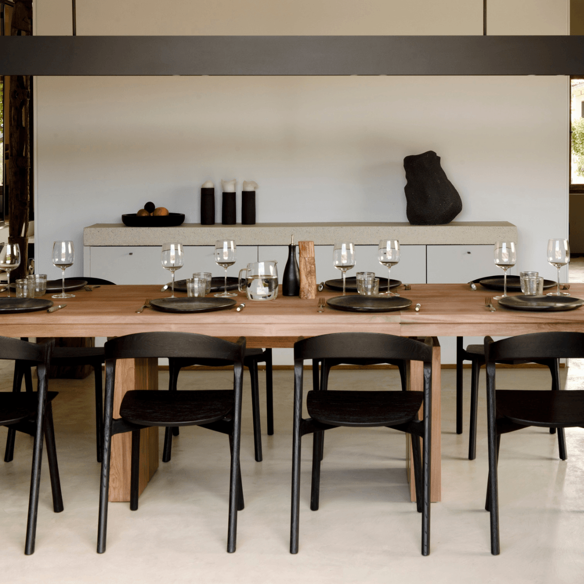 Double Extendable Dining Table