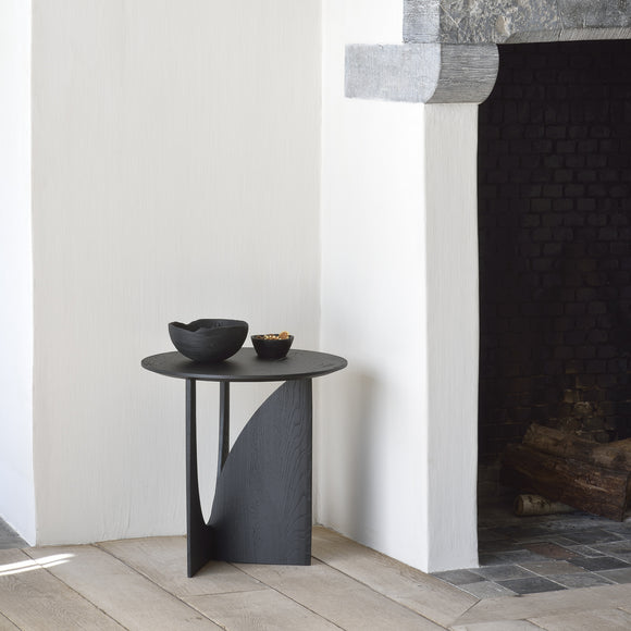 Geometric side table