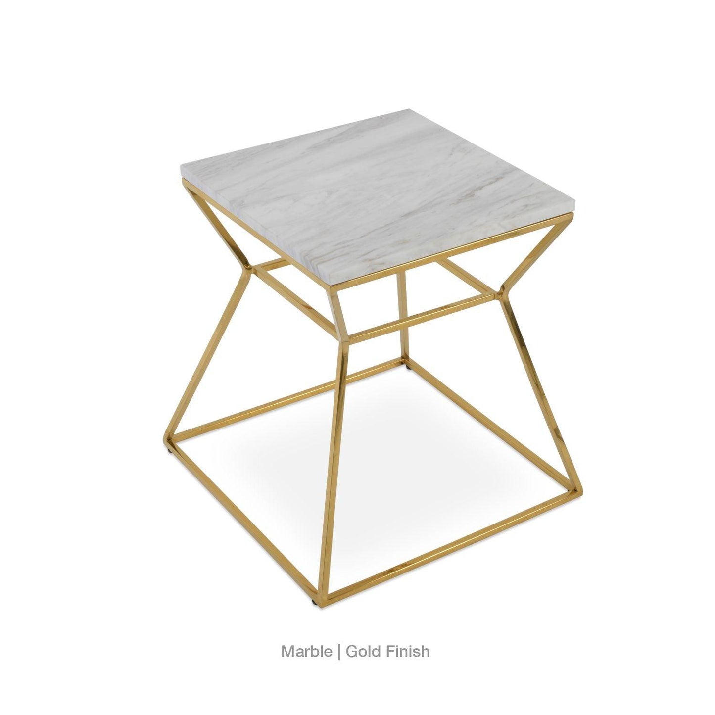 GAKKO MARBLE TOP END TABLE