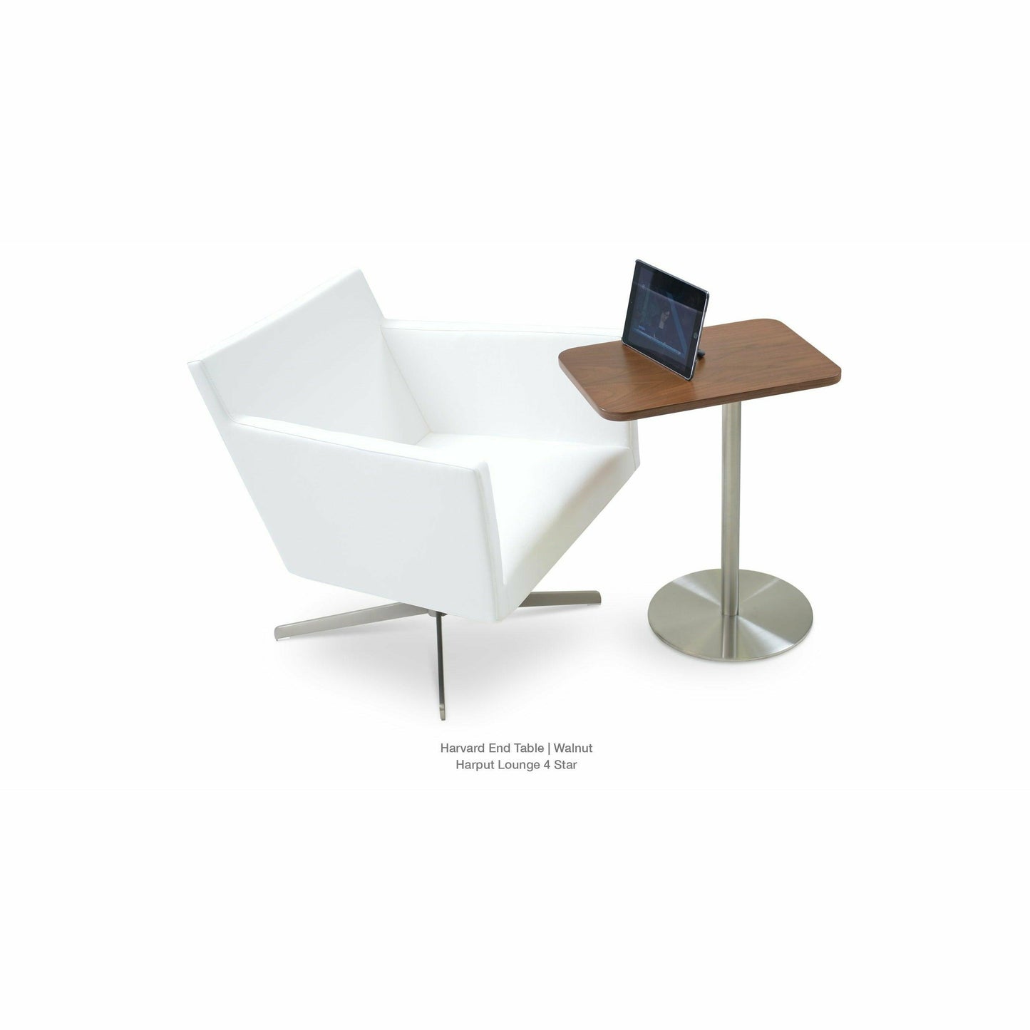 Harvard Swivel End Table by SohoConcept