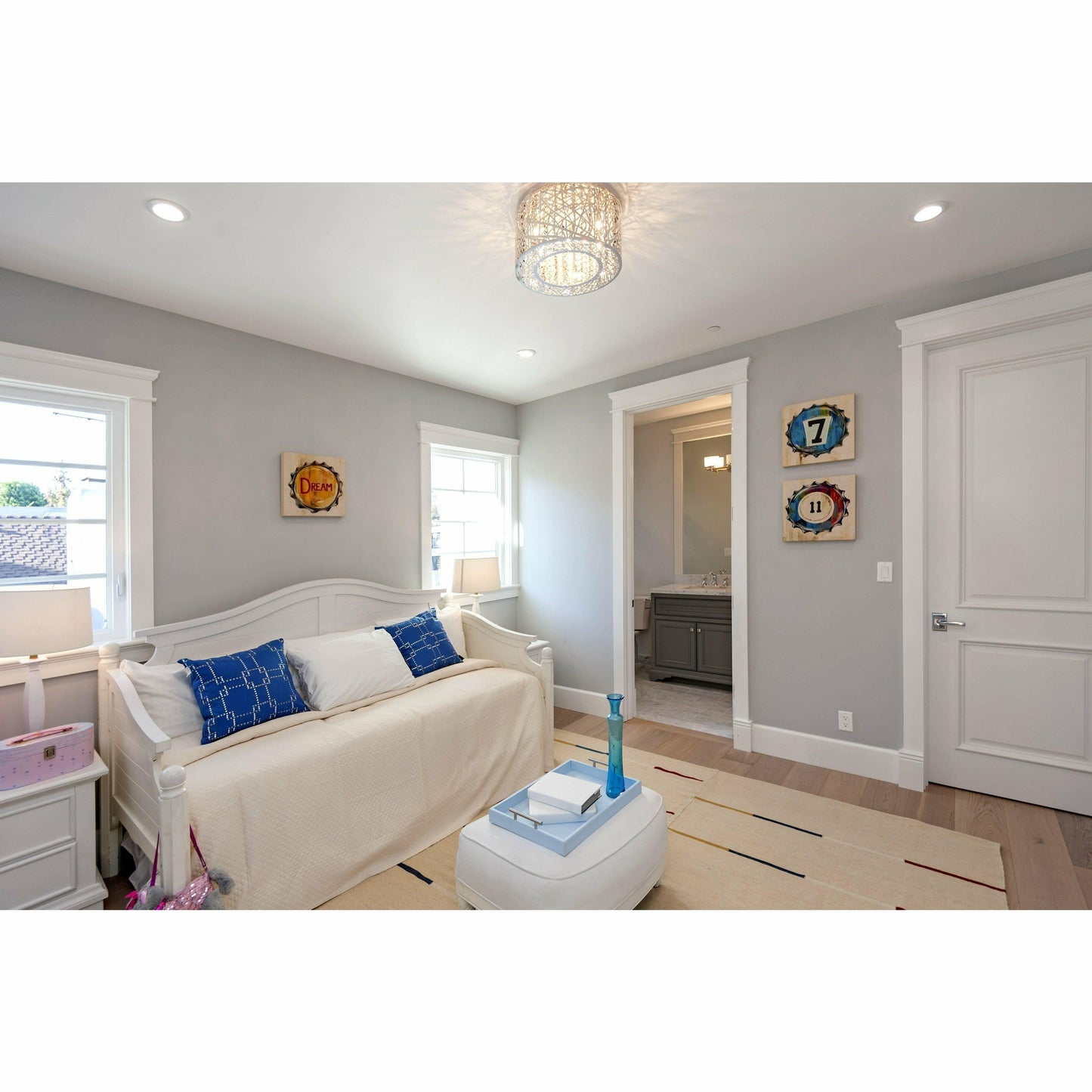 INCA 7-LIGHT FLUSH MOUNT