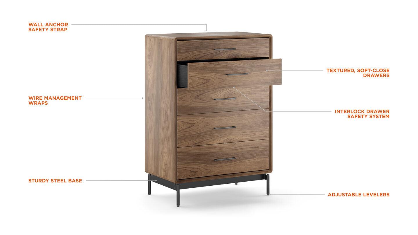LINQ 9185 5-Drawer Chest