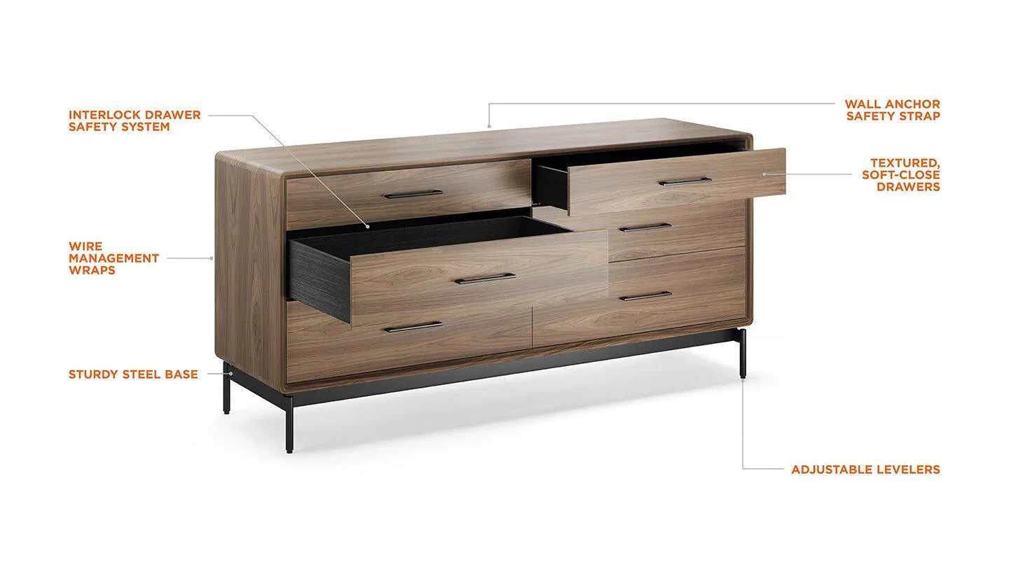 LINQ 9186 6-Drawer Dresser