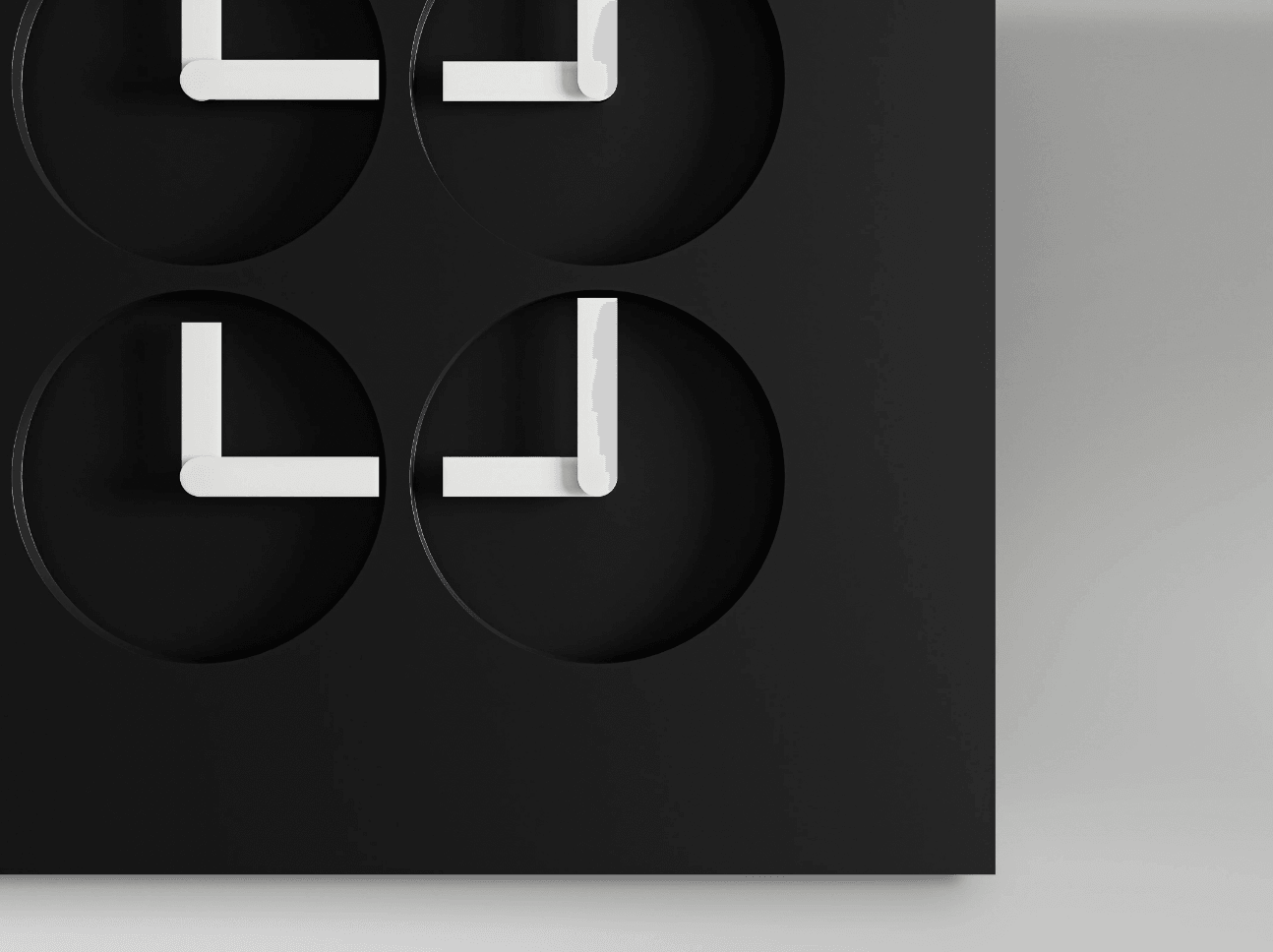 ClockClock 24 Black
