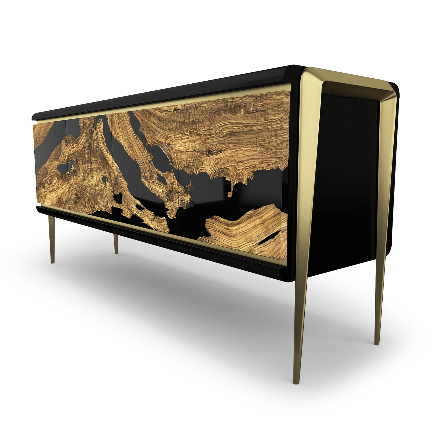Moria Olive Wood Credenza