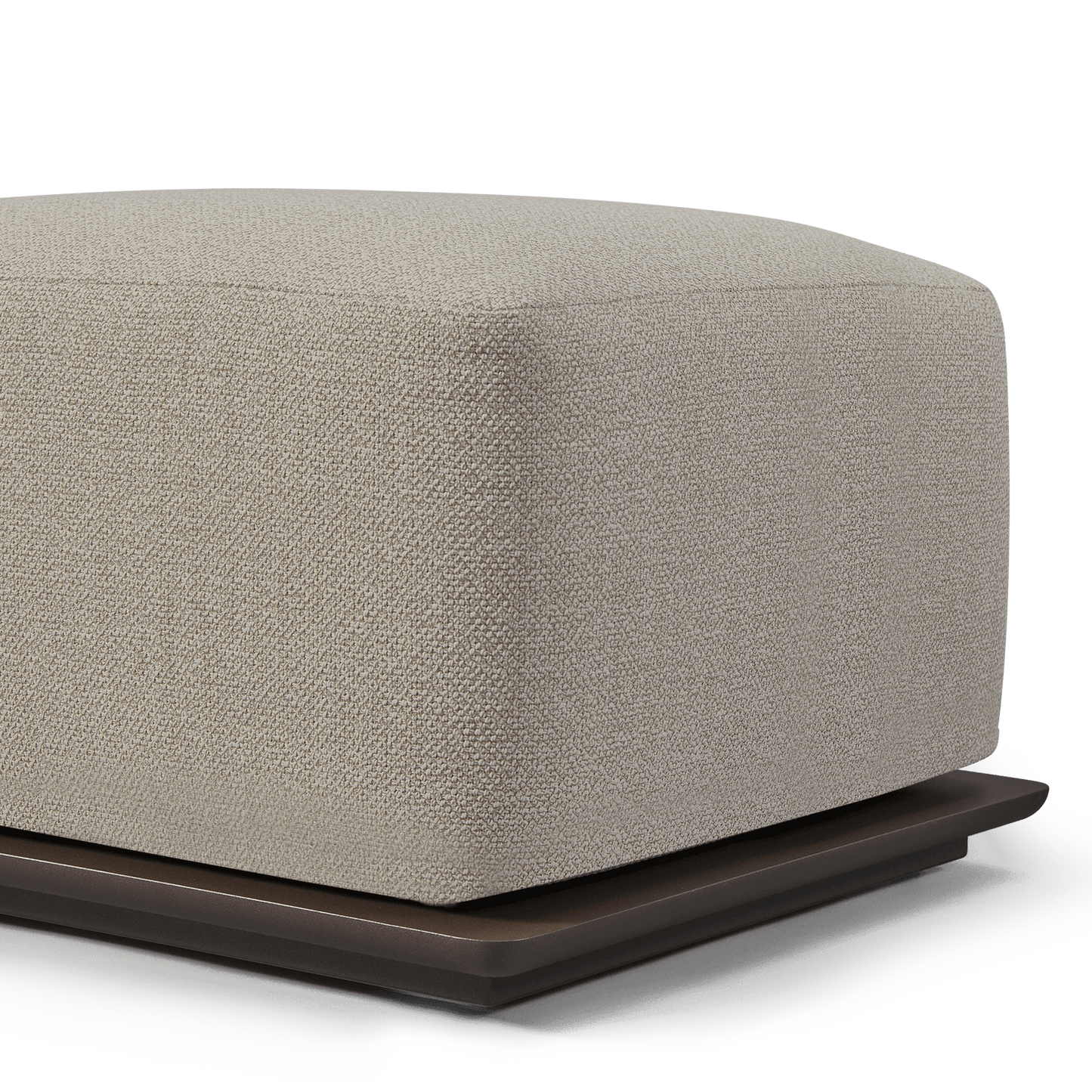 Newport Aluminum Ottoman