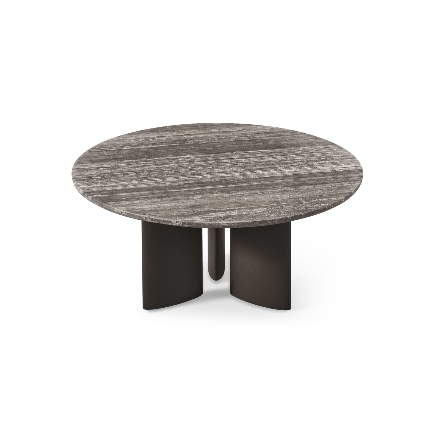 Newport Aluminum Round Dining Table 60