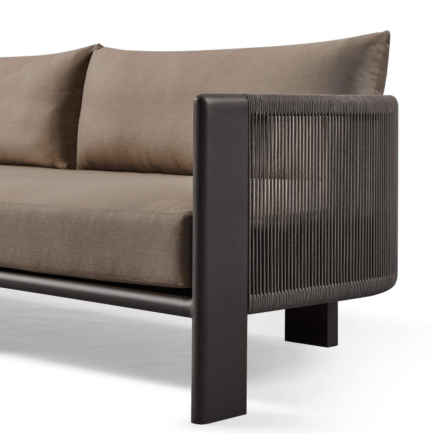 Divano Palm Beach in alluminio a 2 posti