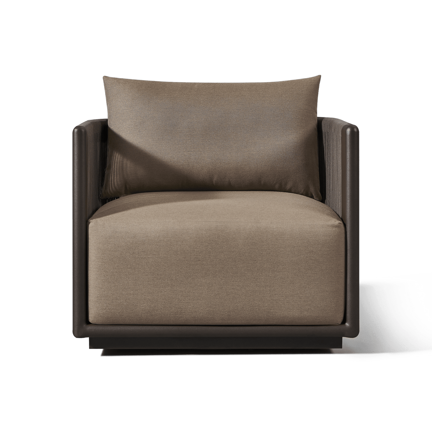 Palm Beach Aluminum Swivel Lounge Chair