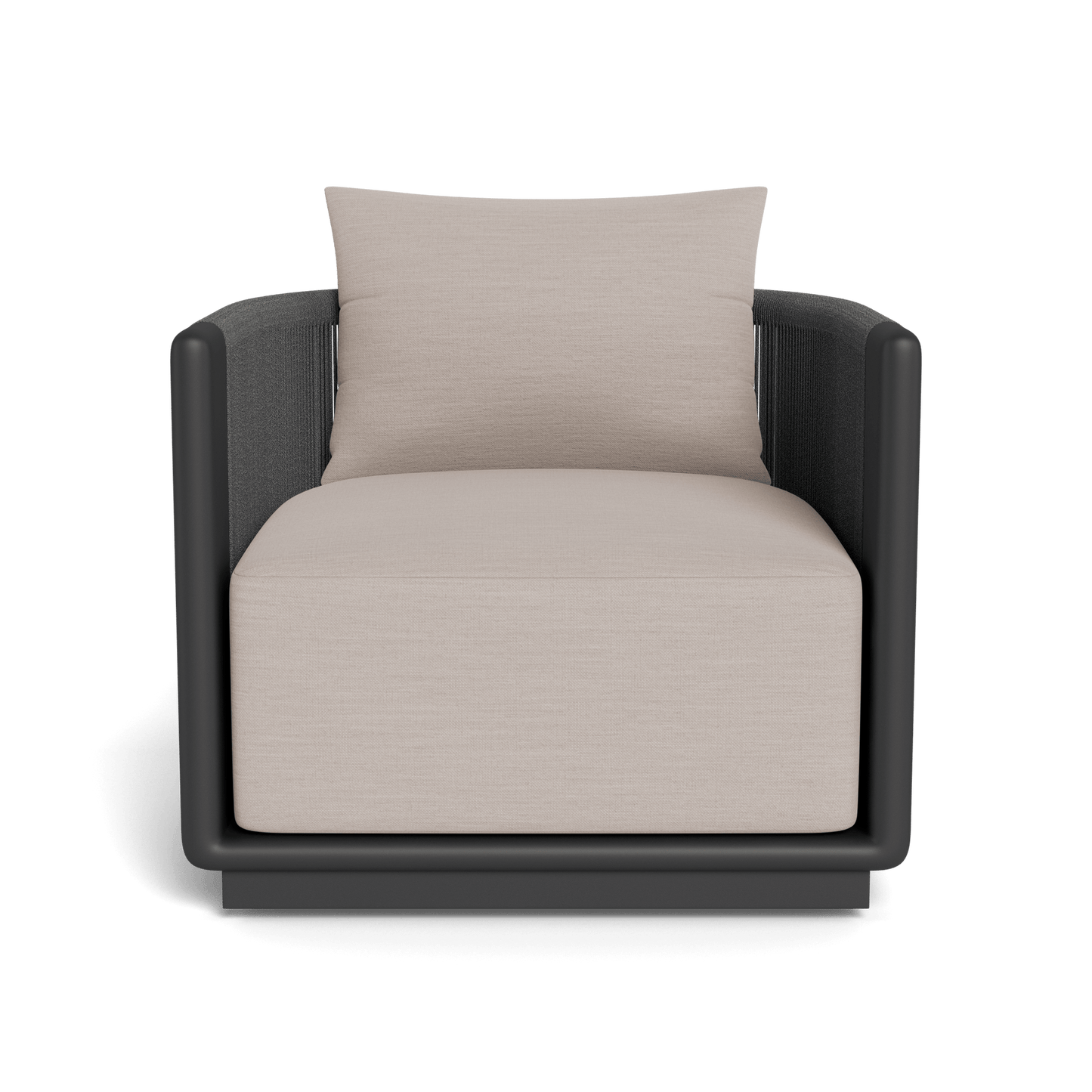 Palm Beach Aluminum Swivel Lounge Chair